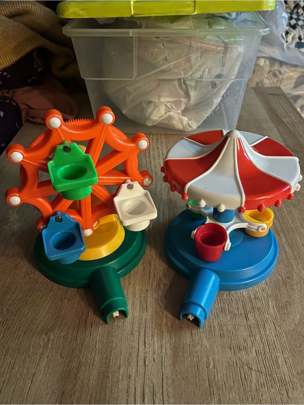 Vintage Ferris Wheel Disneyland Playmates 1986 Train Set Replacement Parts